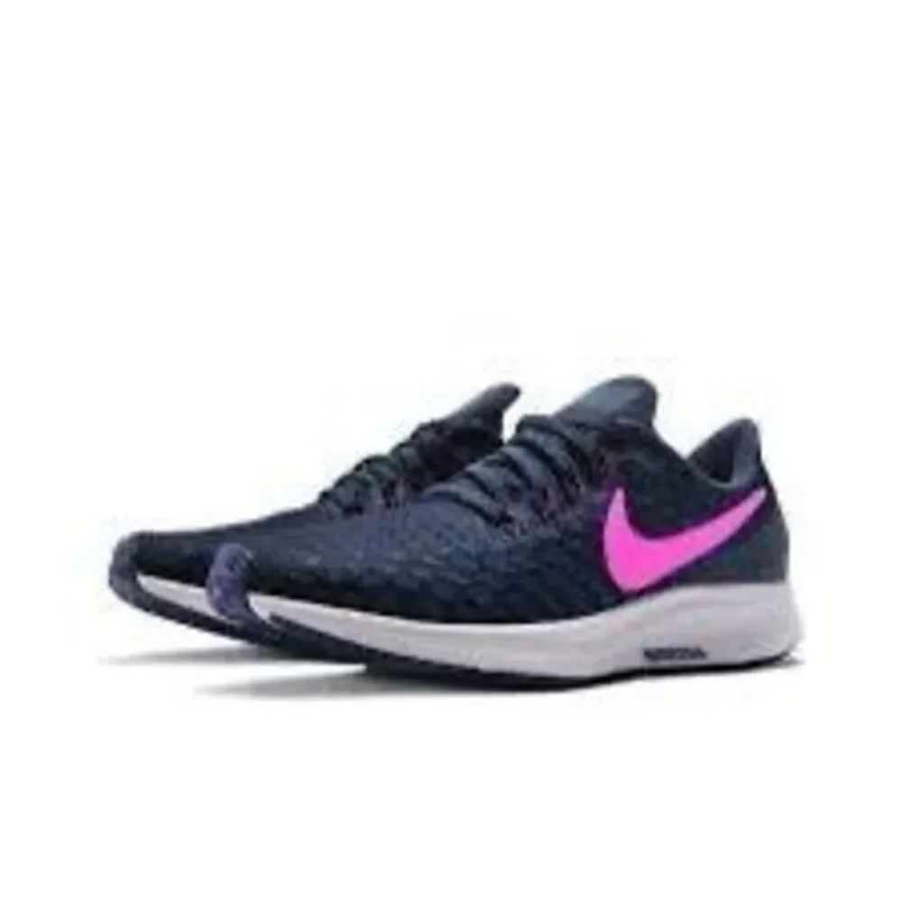 Nike Women's Size 9 Air Zoom Pegasus Running Shoes Blue Pink Swoosh Lightweight